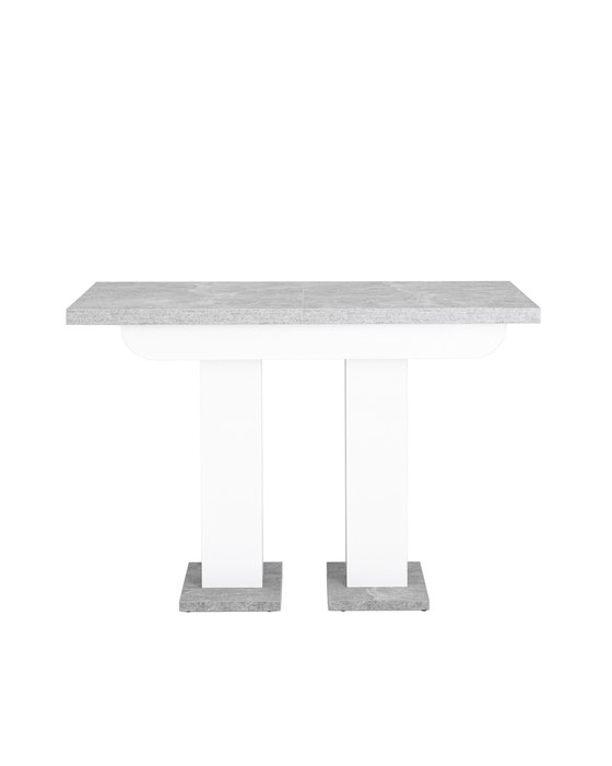 Обеденный раскладной стол Clyde серого цвета