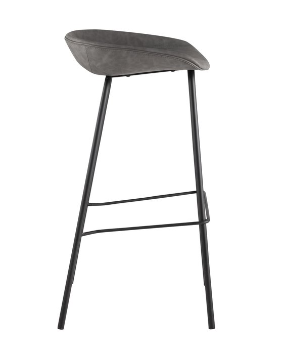 Барный стул Beetle Lite серого цвета