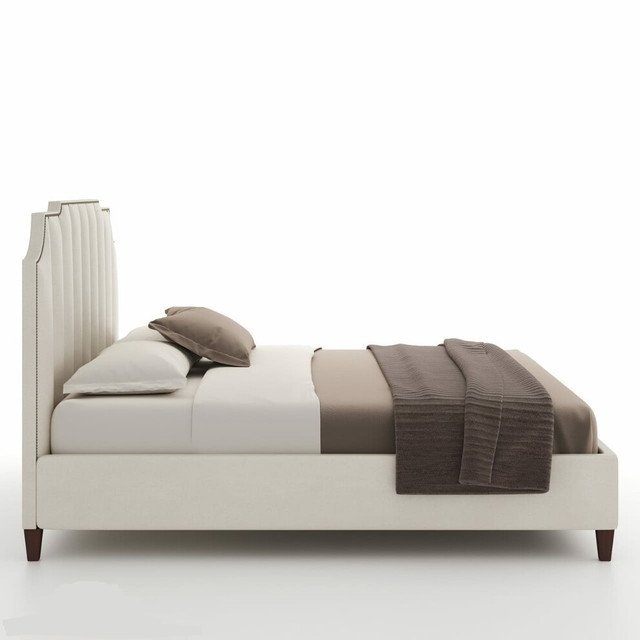 Кровать Bayonne Mod Collection 160х200 бежевого цвета