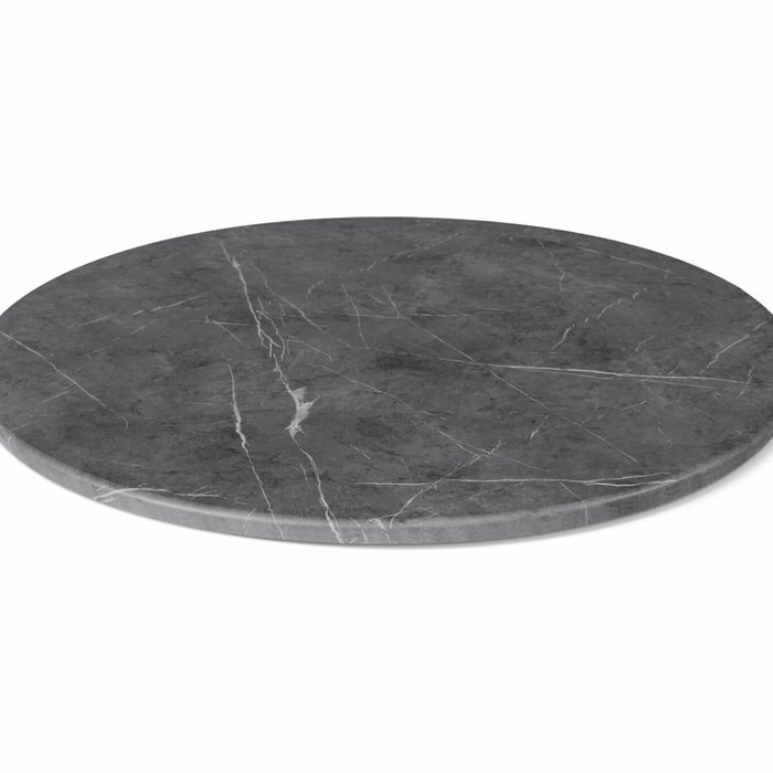 Стол круглый Ogma серого цвета - купить Обеденные столы по цене 10320.0