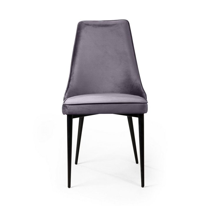 Комплект из четырех стульев Oliver серого цвета