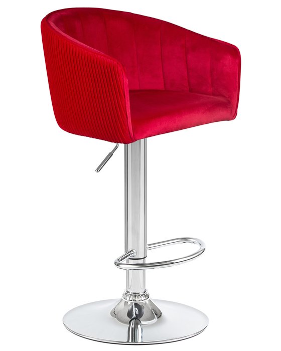Стул барный Darcy красного цвета - купить Барные стулья по цене 10720.0