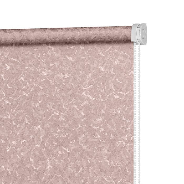 Рулонная штора Миниролл Айзен пыльно розового цвета 80x160