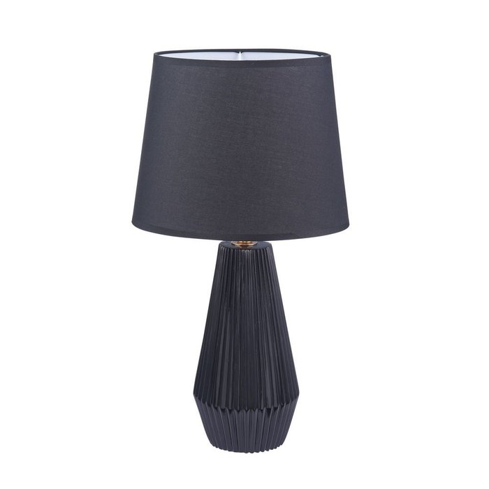 Настольная лампа Calvin Table черного цвета