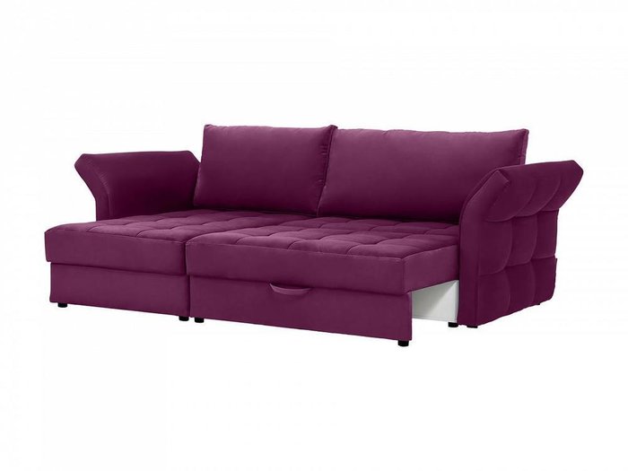 Угловой диван-кровать Wing сиреневого цвета
