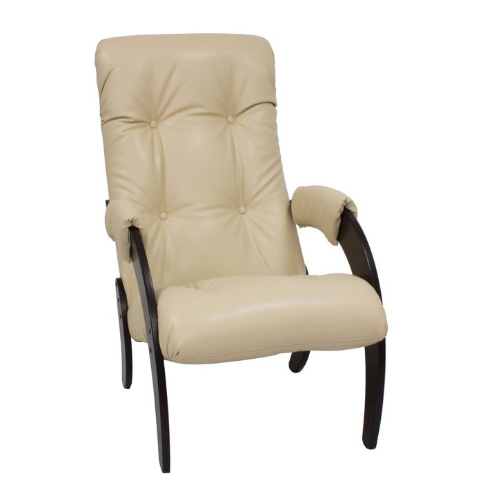 Кресло для отдыха Модель 61 с обивкой Polaris Beige