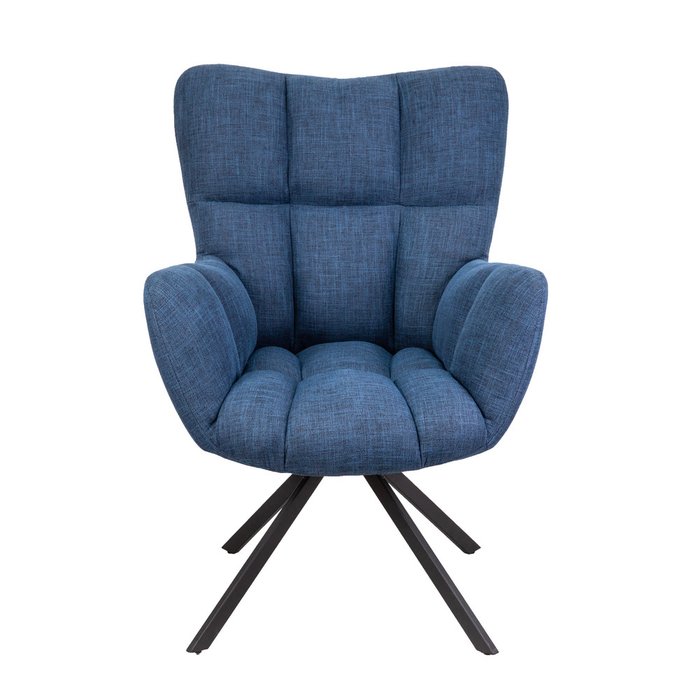 Поворотное кресло Colorado темно-синего цвета - купить Интерьерные кресла по цене 24235.0
