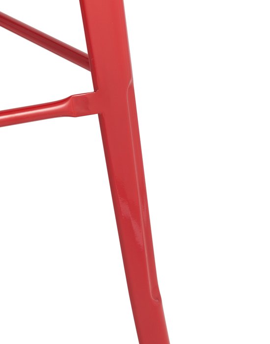 Барный стул Tolix красного цвета