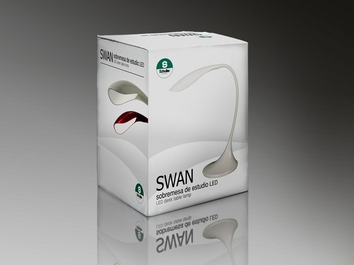 Настольная лампа Schuller Swan из пластика 