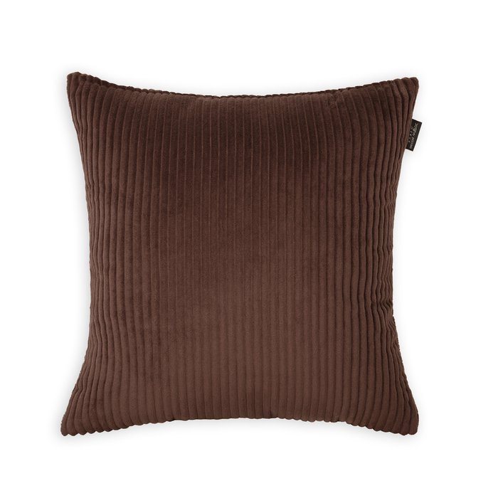Декоративная подушка Cilium Chocolate коричневого цвета 