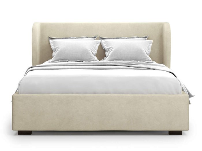 Кровать Tenno без подъемного механизма 140х200 бежевого цвета