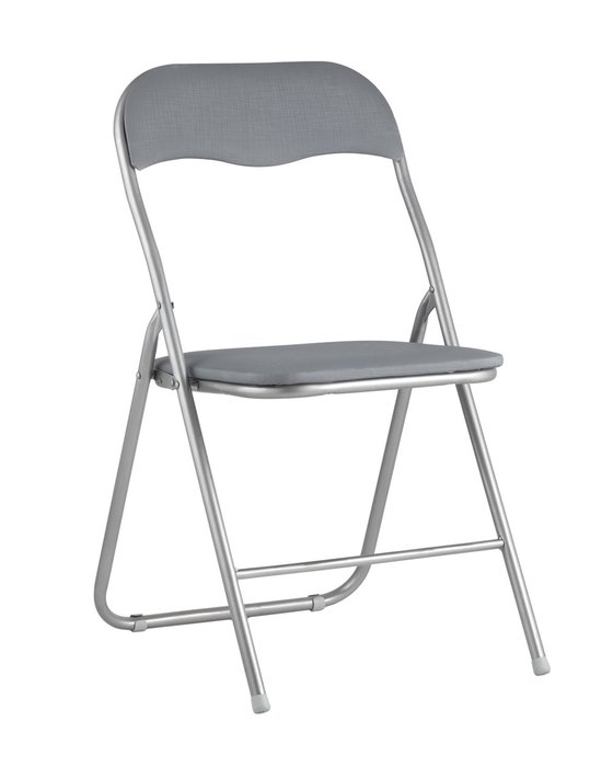 Складной стул Джек серого цвета