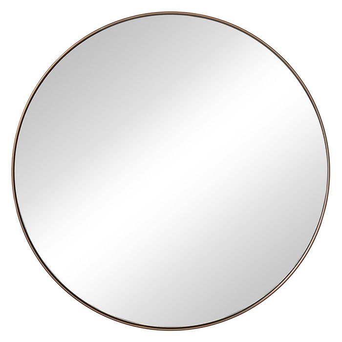 Зеркало настенное Folonari диаметр 82 в раме золотого цвета 