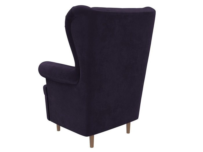 Кресло Торин Люкс темно-фиолетового цвета