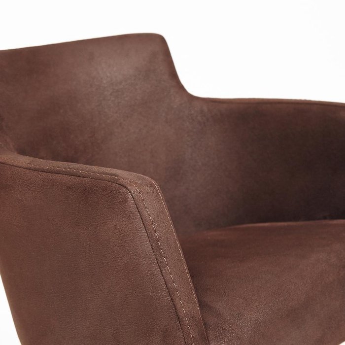 Кресло Knez темно-коричневого цвета