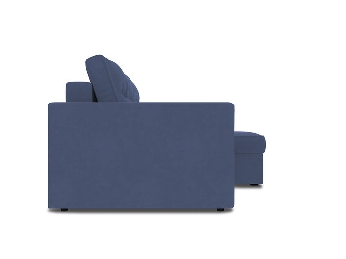 Угловой диван-кровать Macao синего цвета