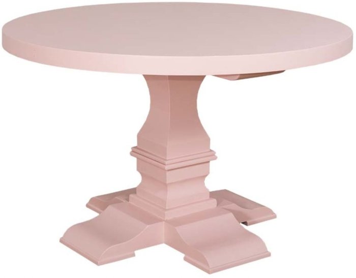 Стол обеденный Брюгге розового цвета