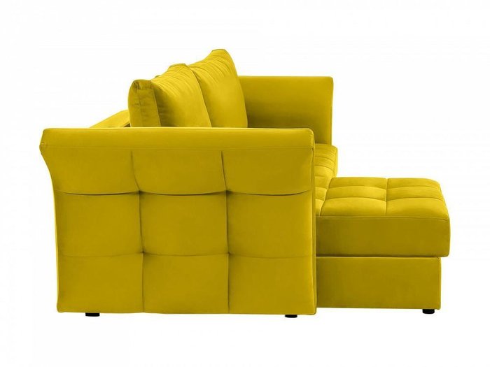 Угловой диван-кровать Wing золотистого цвета