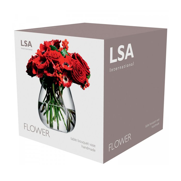 Ваза округлая низкая LSA flower 17 см