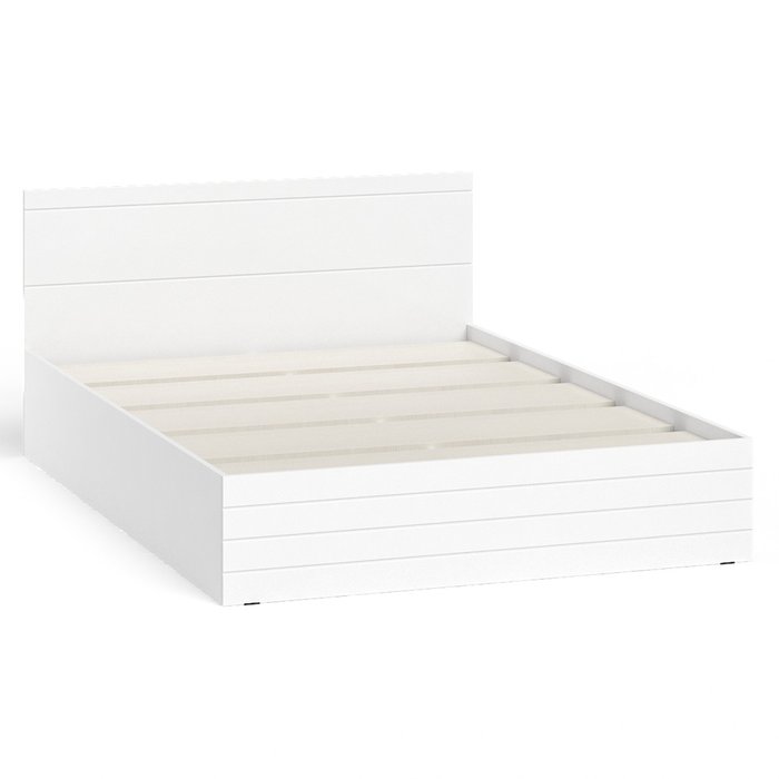 Кровать Елена 140х200 белого цвета