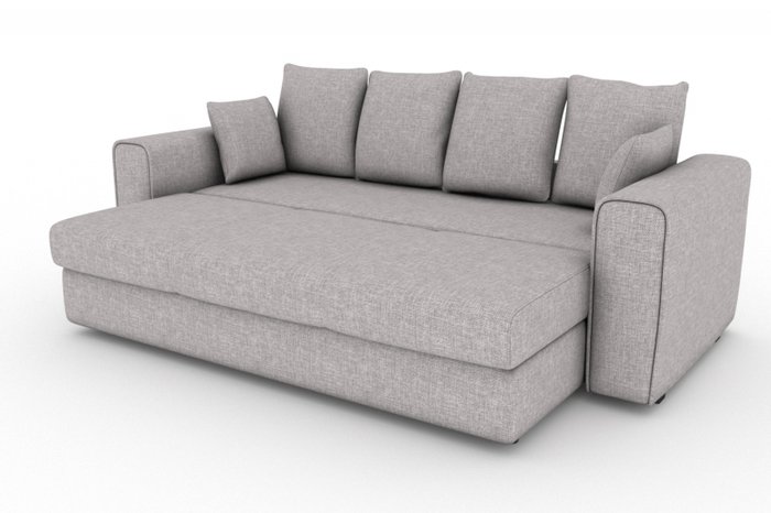 Прямой диван-кровать Giverny серого цвета