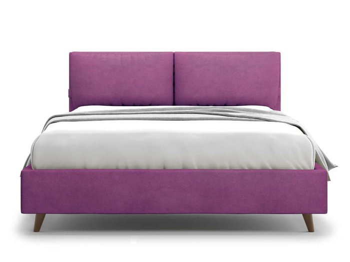 Кровать Trazimeno 160х200 фиолетового цвета