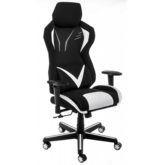Офисное кресло Record бело- черного цвета