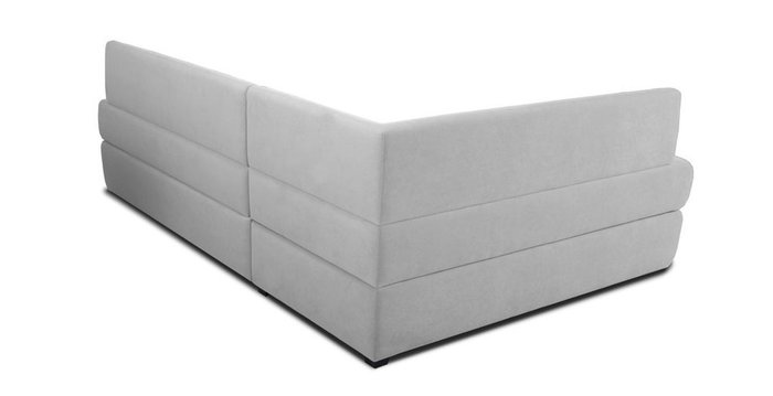 Угловой диван-кровать Арно серого цвета
