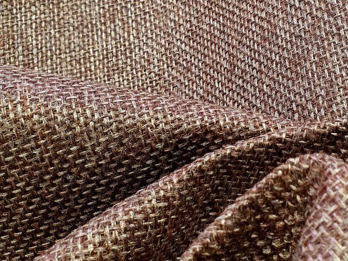 Угловой модульный диван-кровать Холидей Люкс коричневого цвета