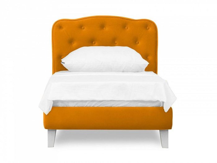 Кровать Candy 80х160 горчичного цвета