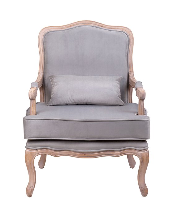 Кресло Nitro grey velvet серого цвета - купить Интерьерные кресла по цене 45080.0 Кресло Nitro grey velvet серого цвета - купить Интерьерные кресла по цене 45080.0