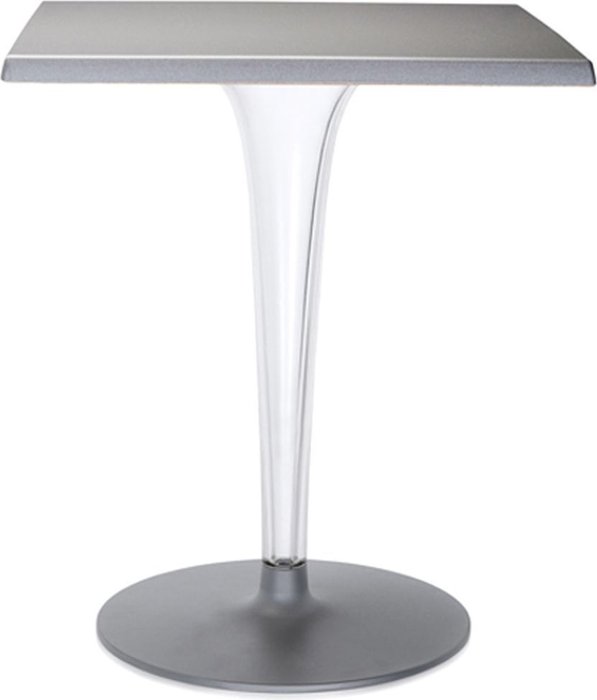 Барный столик Top Top Bar цвета алюминий