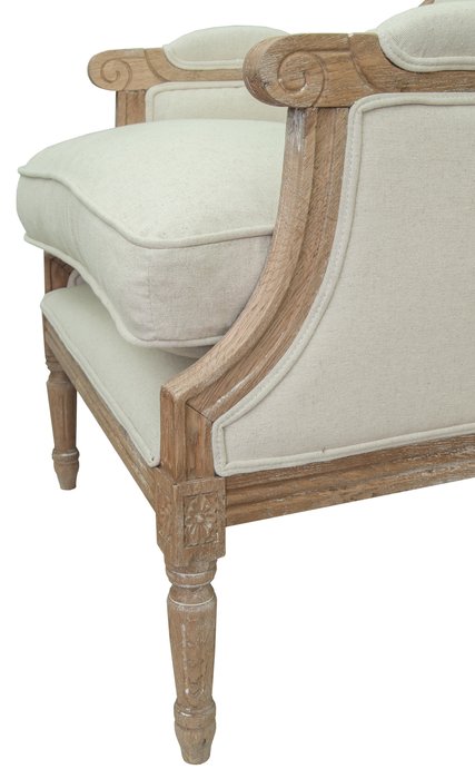 Классическое кресло Coolman beige бежевого цвета