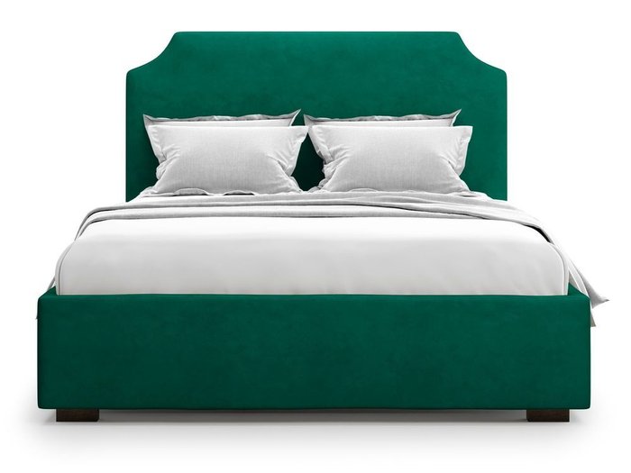 Кровать Izeo с подъемным механизмом 140х200 зеленого цвета