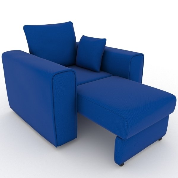 Кресло-кровать Giverny синего цвета