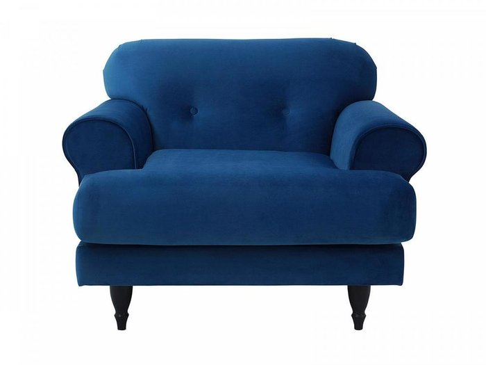 Кресло Italia синего цвета