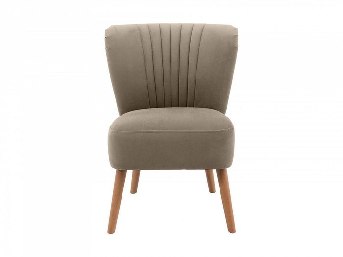Кресло Barbara коричневого цвета