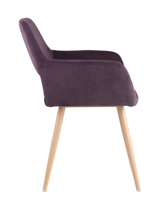 Стул Кромвель фиолетового цвета - лучшие Обеденные стулья в INMYROOM