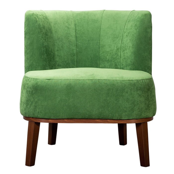 Кресло Шафран Эко зеленого цвета