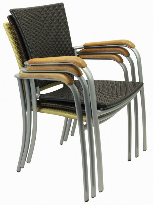 Кресло садовое Aruba цвета мокко - купить Садовые кресла по цене 14350.0