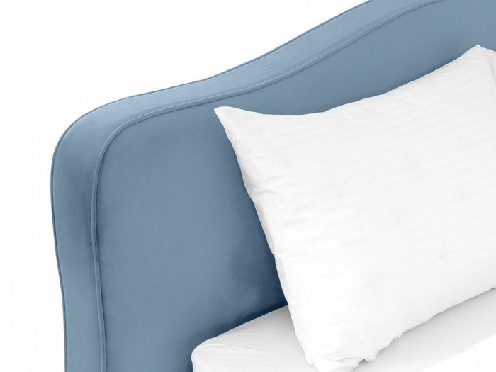Кровать Queen Elizabeth L 160х200 голубого цвета
