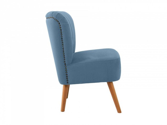Кресло Barbara голубого цвета