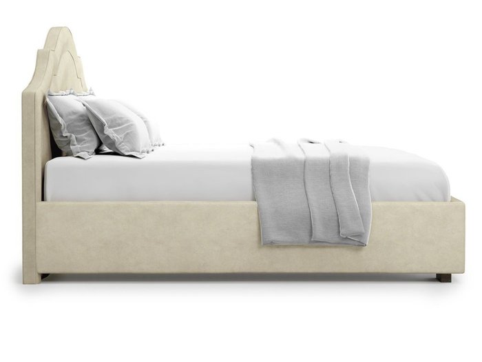 Кровать с подъемным механизмом Madzore 140х200 бежевого цвета