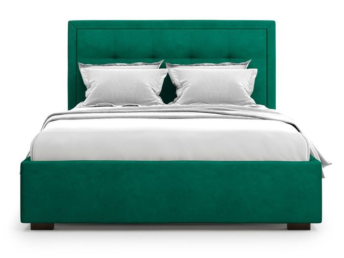 Кровать Komo 140х200 зеленого цвета
