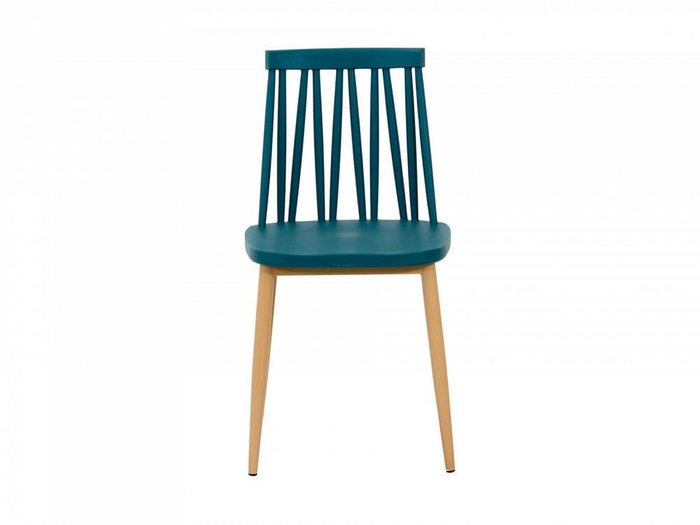 Стул Zig Zag сине-зеленого цвета - купить Обеденные стулья по цене 7990.0