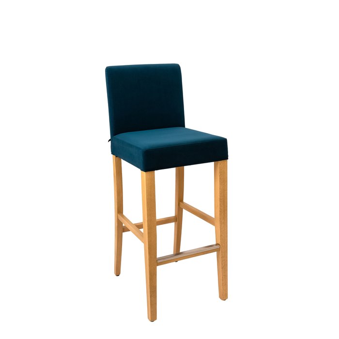 Барный стул Sophie темно-синего цвета