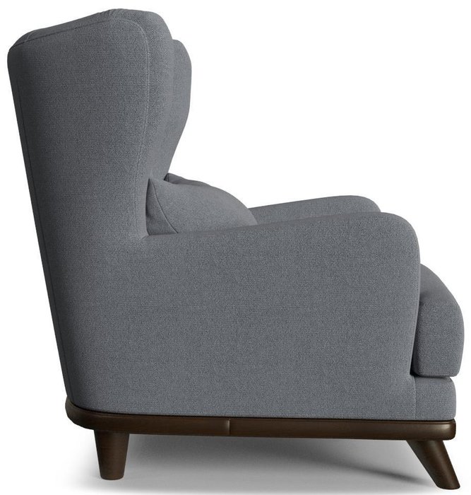 Кресло Роберт серого цвета - лучшие Интерьерные кресла в INMYROOM