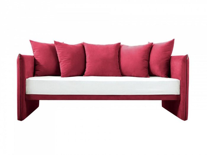 Кушетка-кровать Milano красного цвета - лучшие Кушетки в INMYROOM