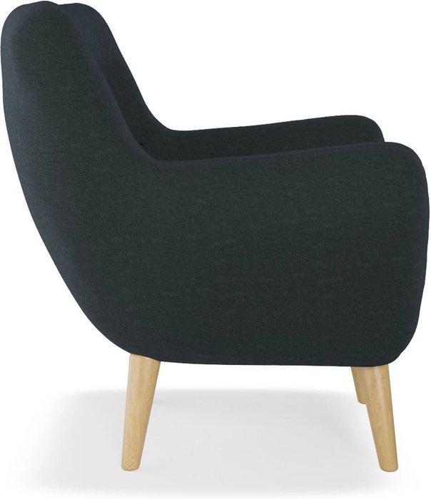 Кресло Элефант черного цвета - лучшие Интерьерные кресла в INMYROOM