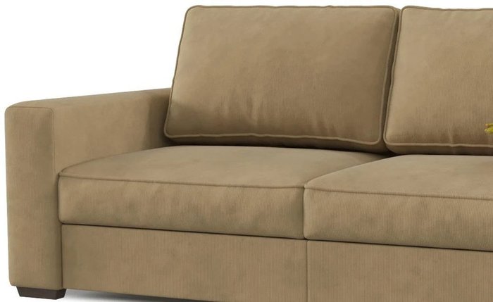 Диван-кровать Hallstatt Velutto светло-коричневого цвета - лучшие Прямые диваны в INMYROOM
